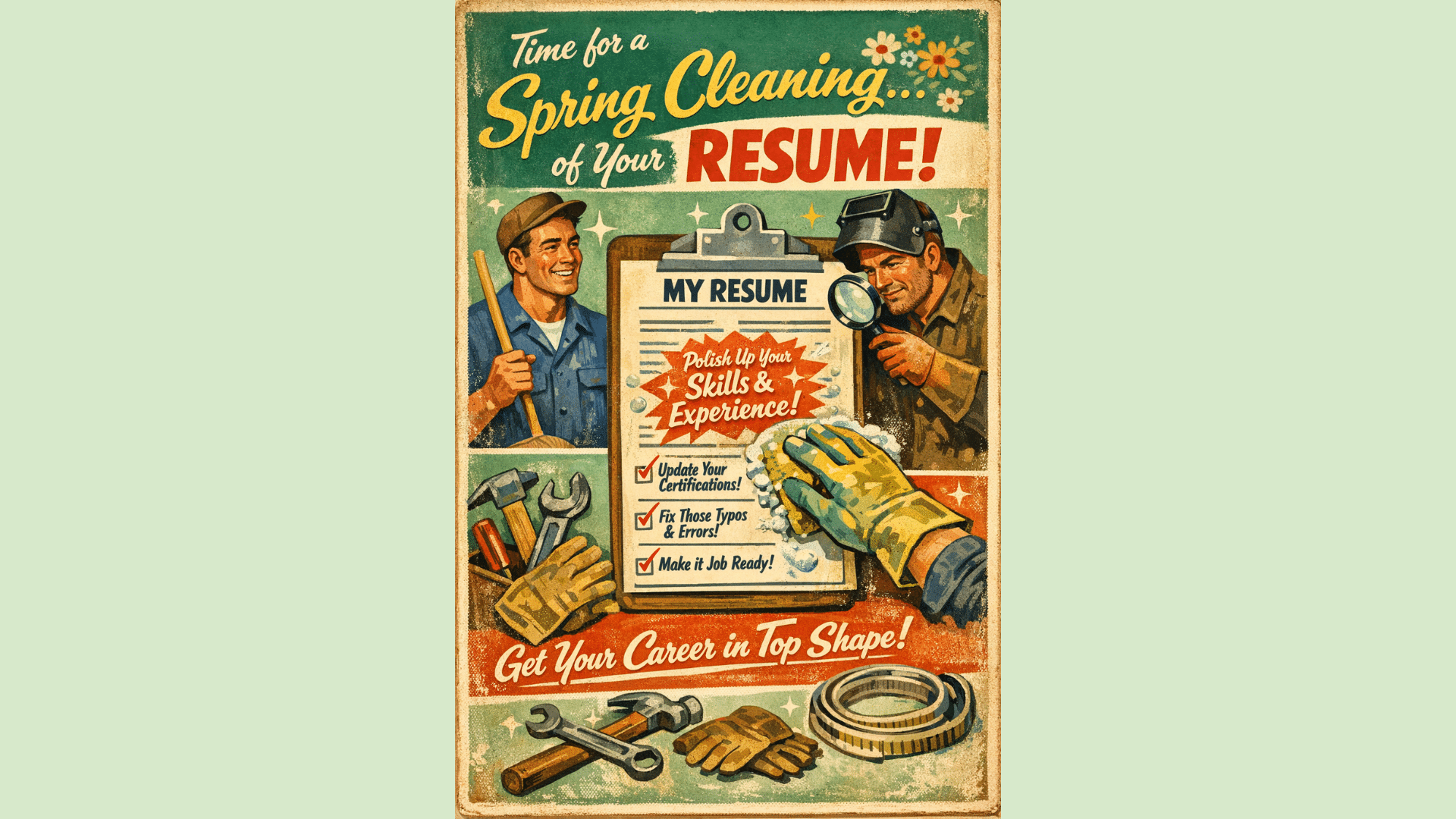Get your skilled trades resume ready for spring hiring season. Learn how to stand out with experience, certifications, and job readiness.