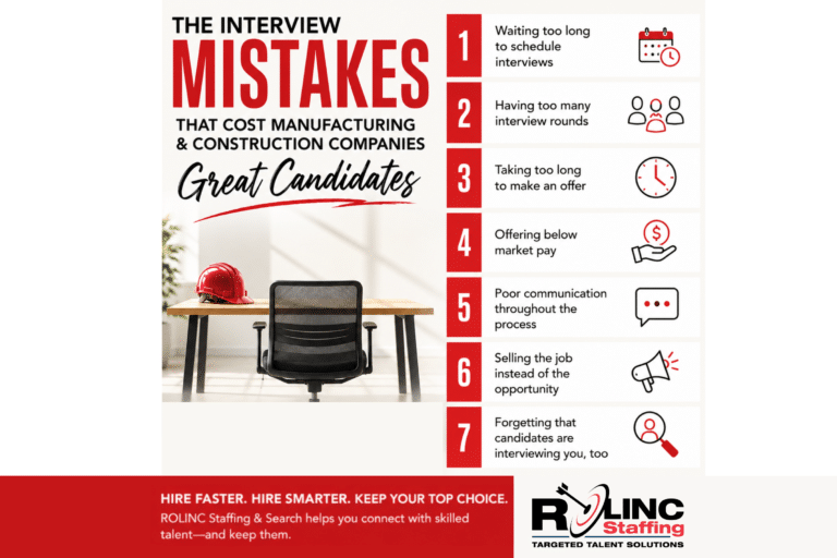 trades interview mistakes