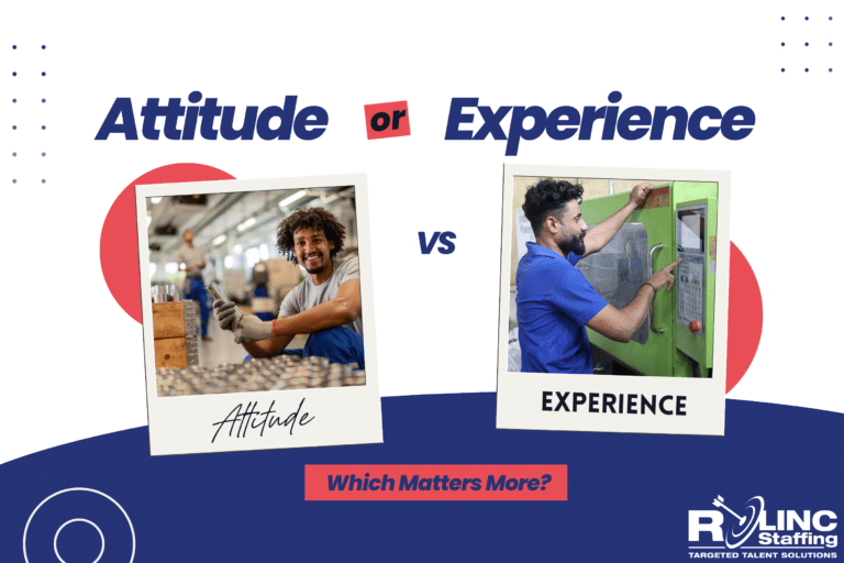 hiring attitude or experience job recruiting staffing